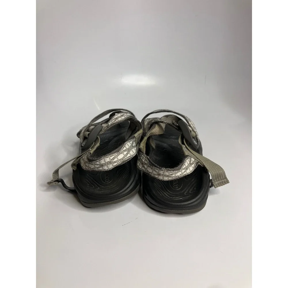 Chaco Z/Cloud 2 Sandals Women 9 Gray Excellent Strappy Athletic Toe Loop Sandals